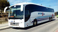 Flota de autobuses INTERBUS modelo 1 gran confort